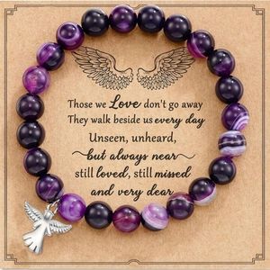 NWT Angel Beaded Bracelet